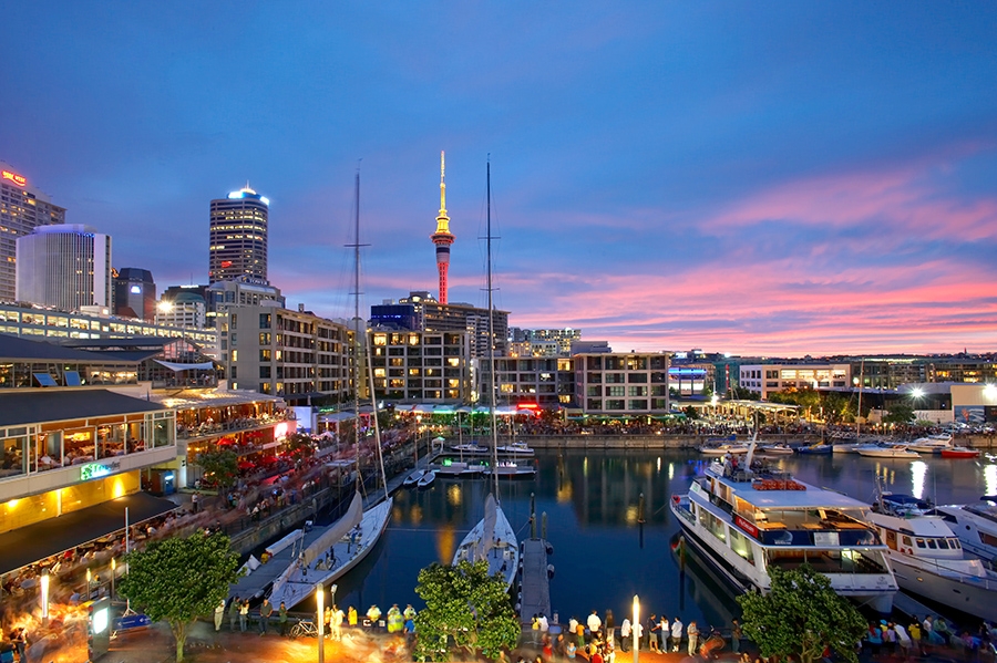 Vliegtijd Auckland